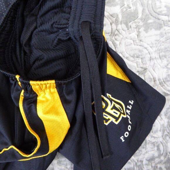 Under Armour PLU Football Shorts Mens Medium Black Pacific Lutheran Athletic - Picture 7 of 10
